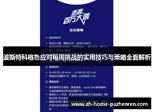 波斯特科格鲁应对每周挑战的实用技巧与策略全面解析