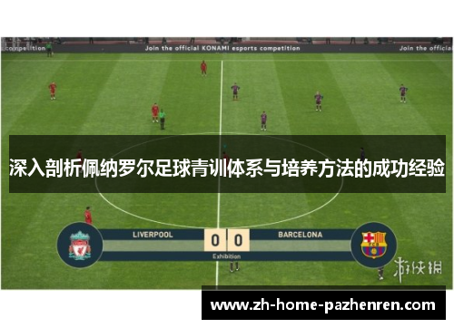 深入剖析佩纳罗尔足球青训体系与培养方法的成功经验